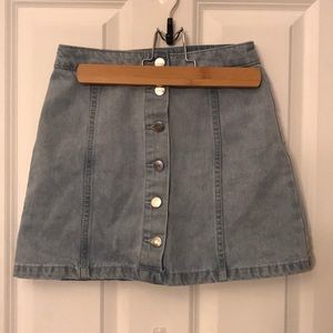 H&M denim skirt